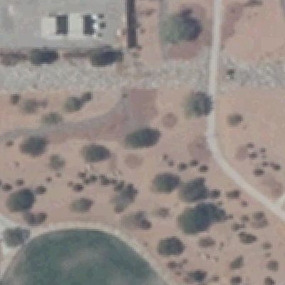 Aerial photo of Firefighters Memorial Park