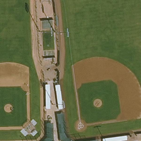 Aerial view of Fitch Park