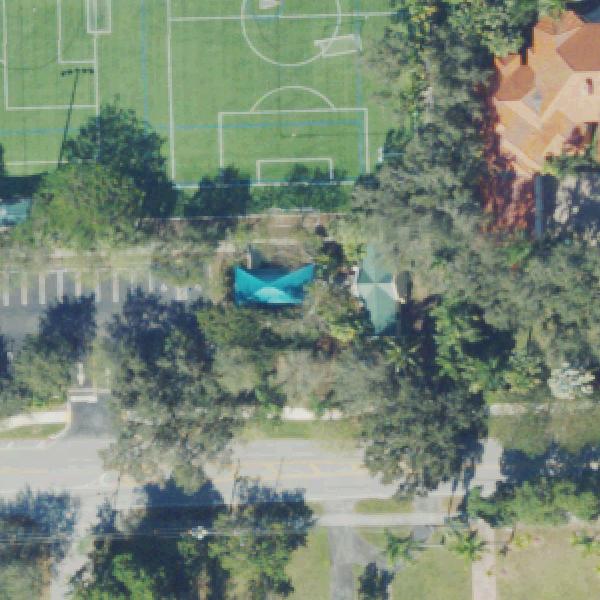Aerial view of Flagler Grove Park