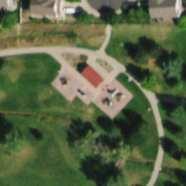 Aerial photo of Flanders Park