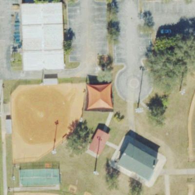 Aerial view of Fletcher Park