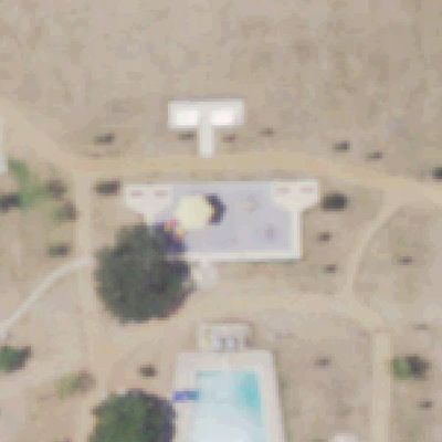 Aerial photo of Flores Park