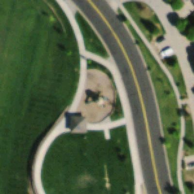 Aerial photo of Football Tallgrass Park