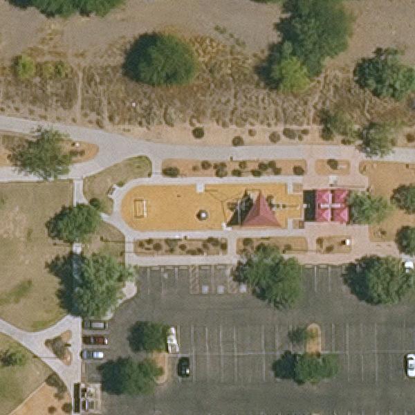 Aerial view of Foothills Park