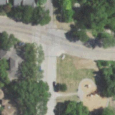 Aerial view of Forest Meadows Park