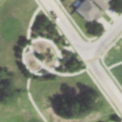 Aerial photo of Forest Village Park
