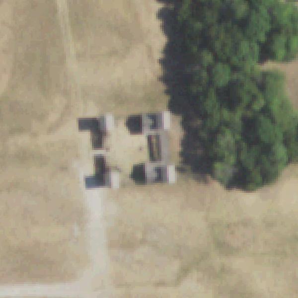 Aerial view of Fort Farrington