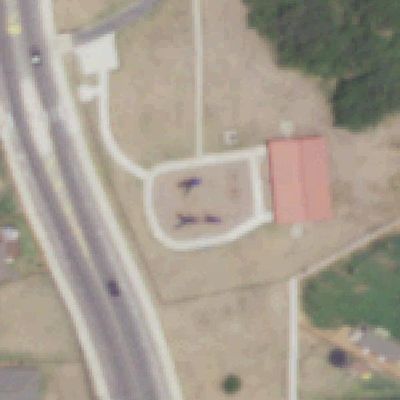 Aerial photo of Foster Meadows HOA Park
