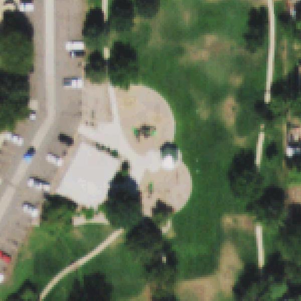 Aerial photo of Founders Park