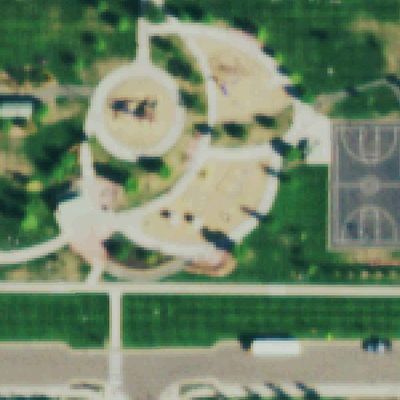 Aerial photo of Founders Park