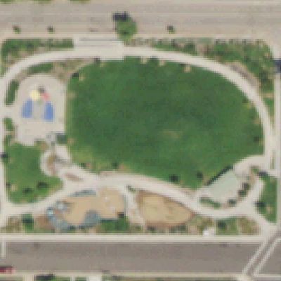 Aerial photo of Four Winds-Cuatro Vientos Park