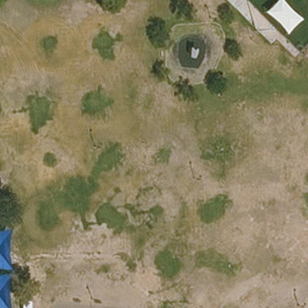 Aerial view of Fowler Park