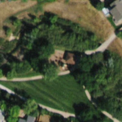 Aerial photo of Fox Hill Park