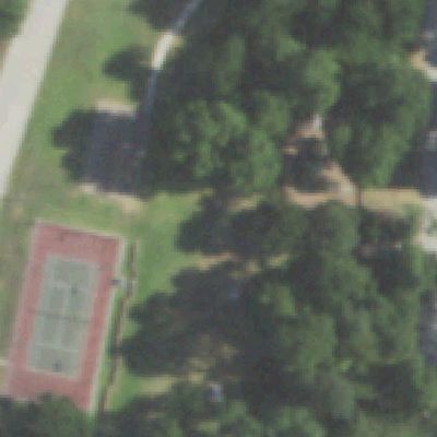 Aerial view of Francis Perry Park