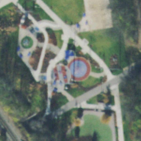 Aerial photo of Frankie Pierce Park