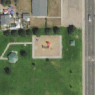 Aerial photo of Freedom Park