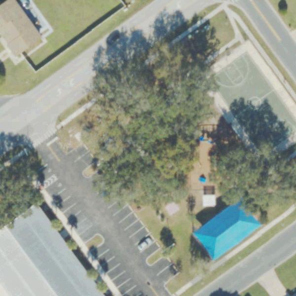 Aerial view of Friendship Park