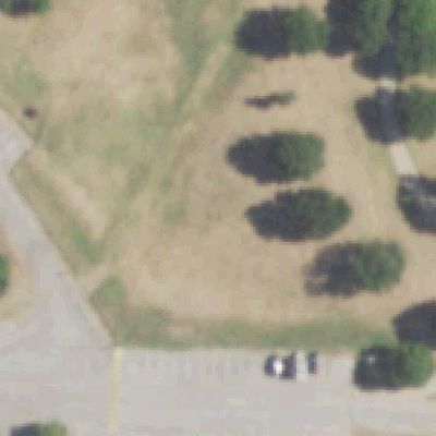 Aerial view of Fritz Park