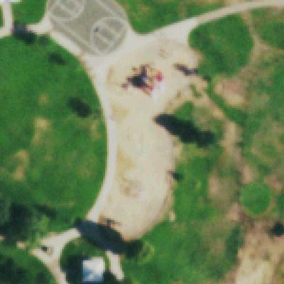 Aerial photo of Fruitdale Park
