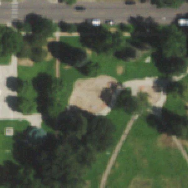 Aerial photo of Fuller Park