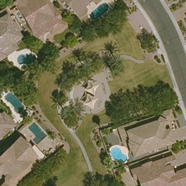 Aerial view of Fulton ranch