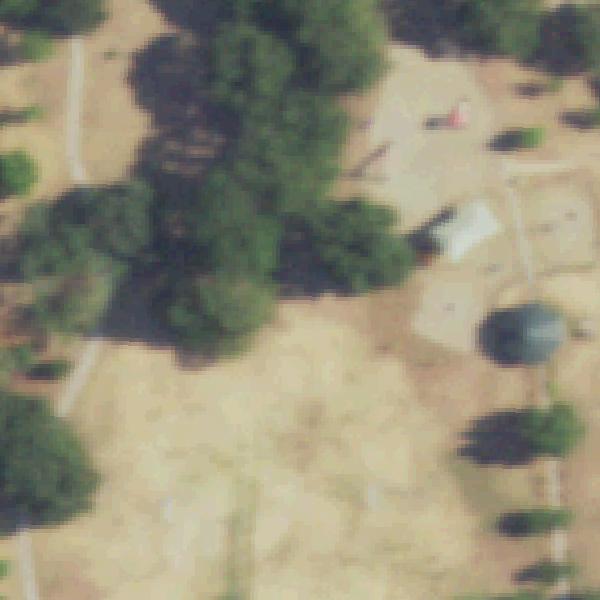 Aerial view of Gardens Park