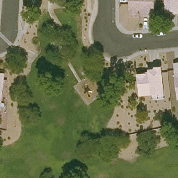 Aerial view of Gardenwood Park