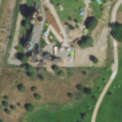 Aerial photo of Gates Crescent Park