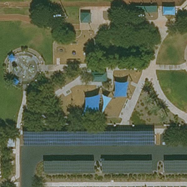 Aerial view of Gateway Park