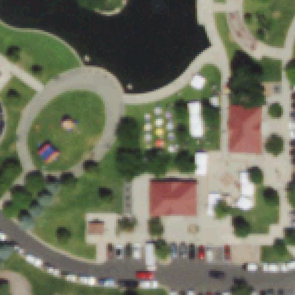 Aerial photo of Generals' Park