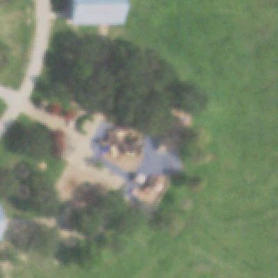 Aerial photo of George Bush Park Childrens Playground