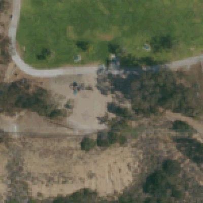 Aerial view of Gershwin Park