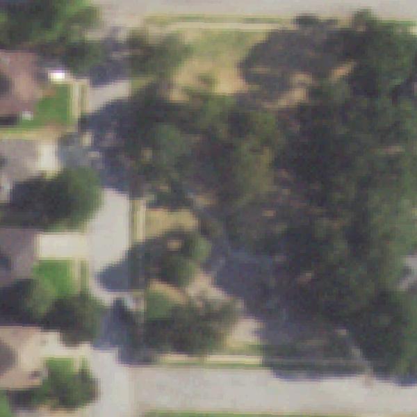 Aerial view of Glade Landing Park