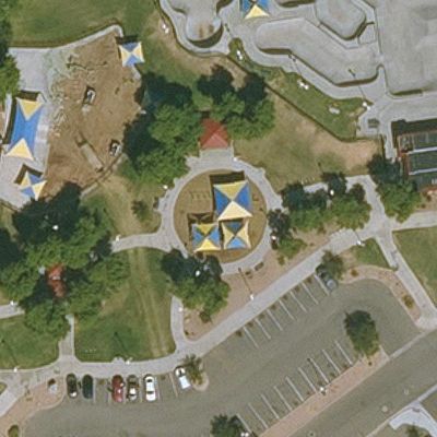 Aerial view of Glendale Heroes Regional Park