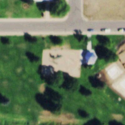Aerial photo of Glennon Heights Park