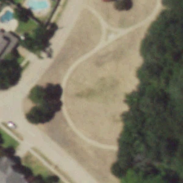 Aerial view of Glenwick Park