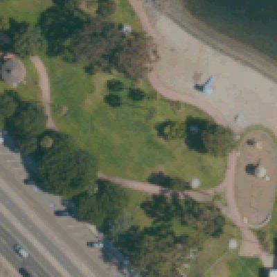 Aerial view of Glorietta Bay Park