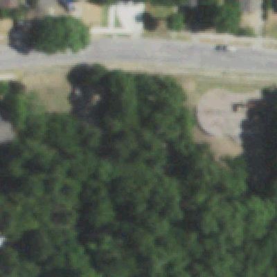 Aerial view of Glover Park