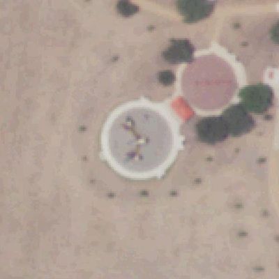 Aerial photo of Golden Community Park