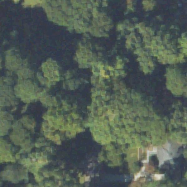 Aerial view of Gotham Way Park