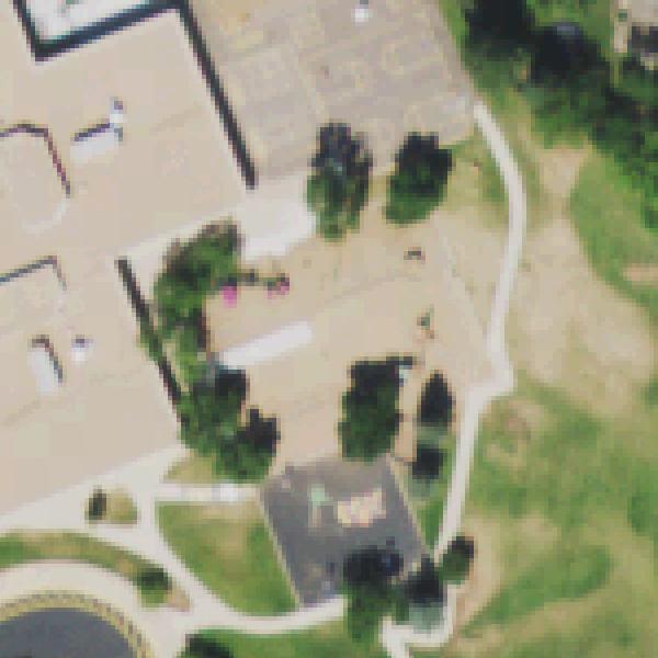 Aerial photo of Governor Grant Park