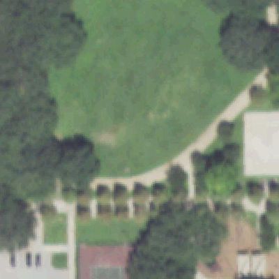 Aerial view of Grady Park