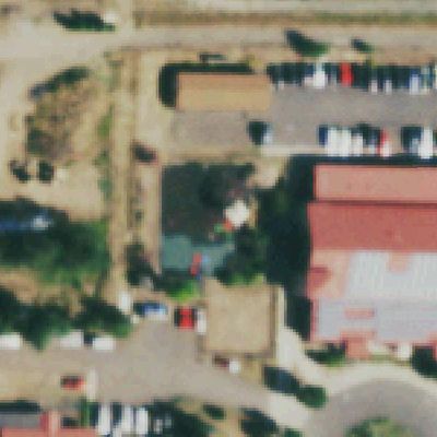 Aerial photo of Grampsas Memorial Complex