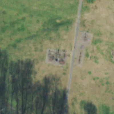 Aerial photo of Granbery Park