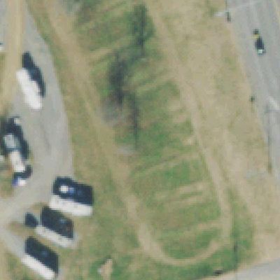 Aerial photo of Grand Ole RV Resort and Market