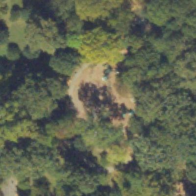 Aerial view of Grant Park Playground