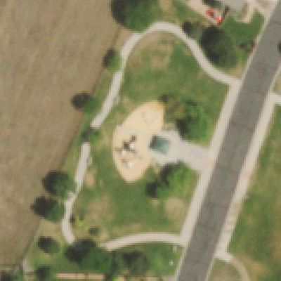 Aerial photo of Green Knolls Park