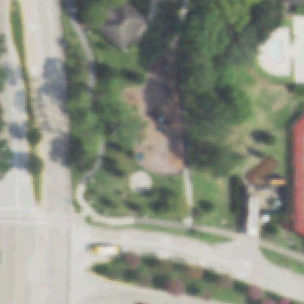 Aerial photo of Green Trails Park