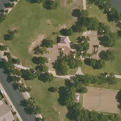 Aerial view of Greenbriar Park