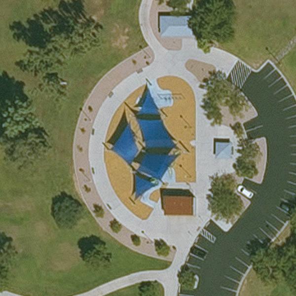 Aerial view of Greenfield Park